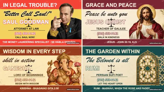 نموذج مصنوع باستخدام تصاميم الكرت على bettercallsaul.site