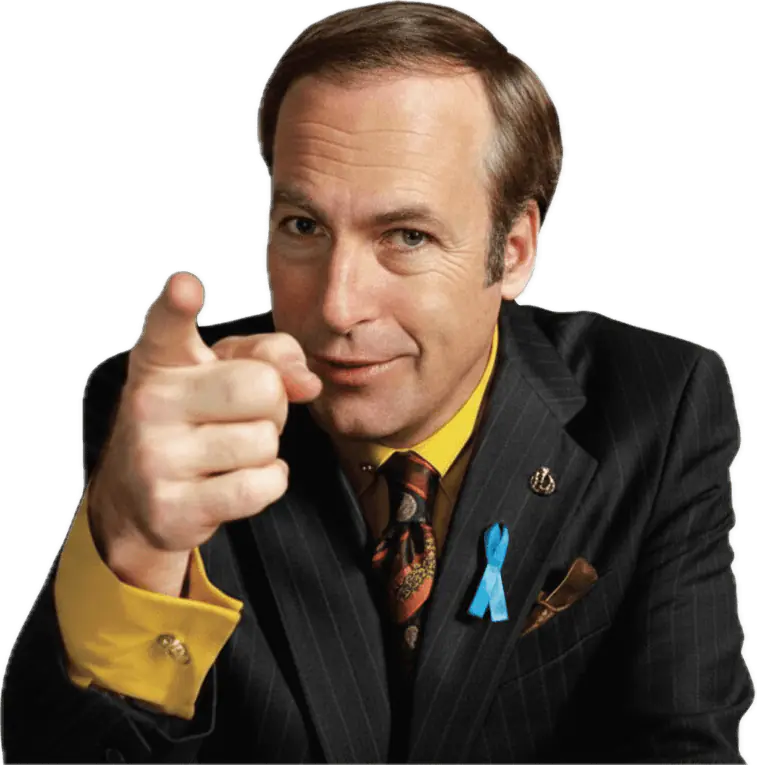 سول الأصلي Better Call Saul card template